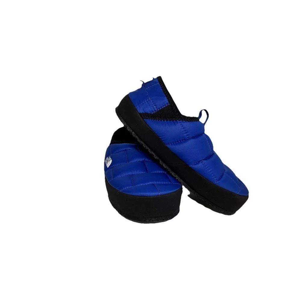 The North Face Nuptse Mules Blue Kids Size 3 No Box